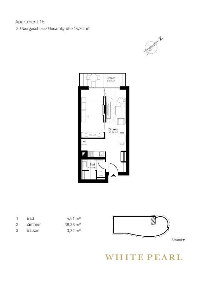 White Pearl Apartment 2.15 Timmendorfer Strand Exterior foto